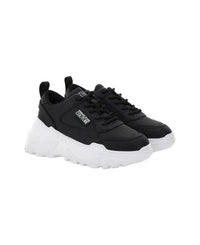 Versace Jeans Couture Monochrome Chunky Sole Womens Sneakers
