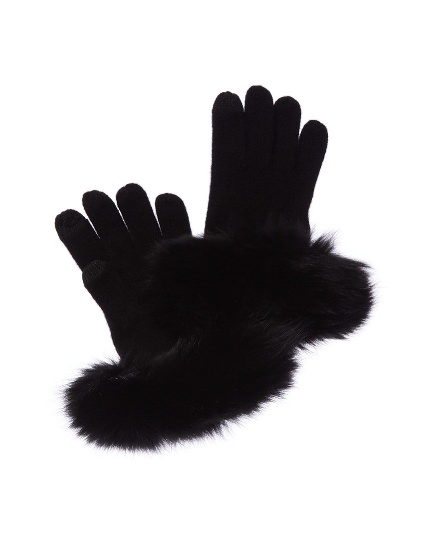 Sofiacashmere Tech Cashmere Gloves