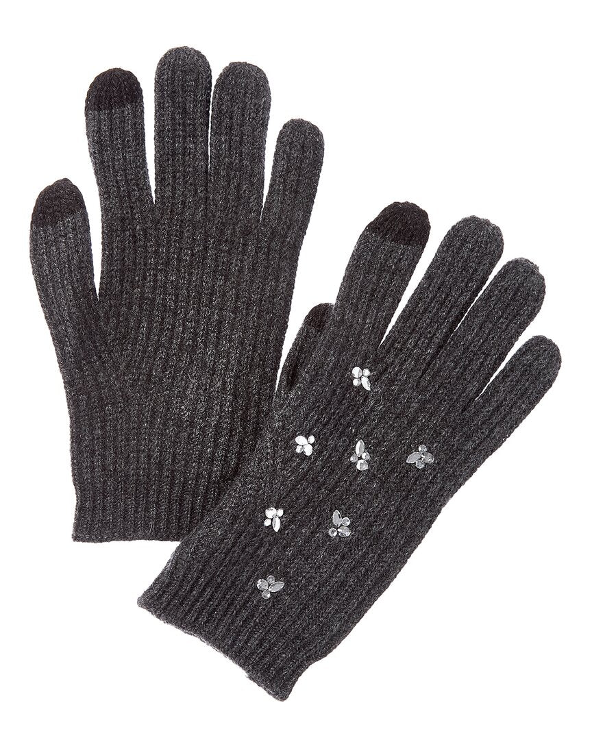 Forte Cashmere Mixed Crystal Cashmere Gloves
