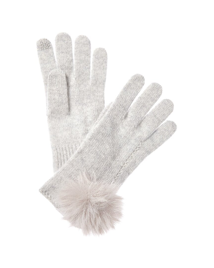 Hannah Rose Scallop Cashmere Gloves