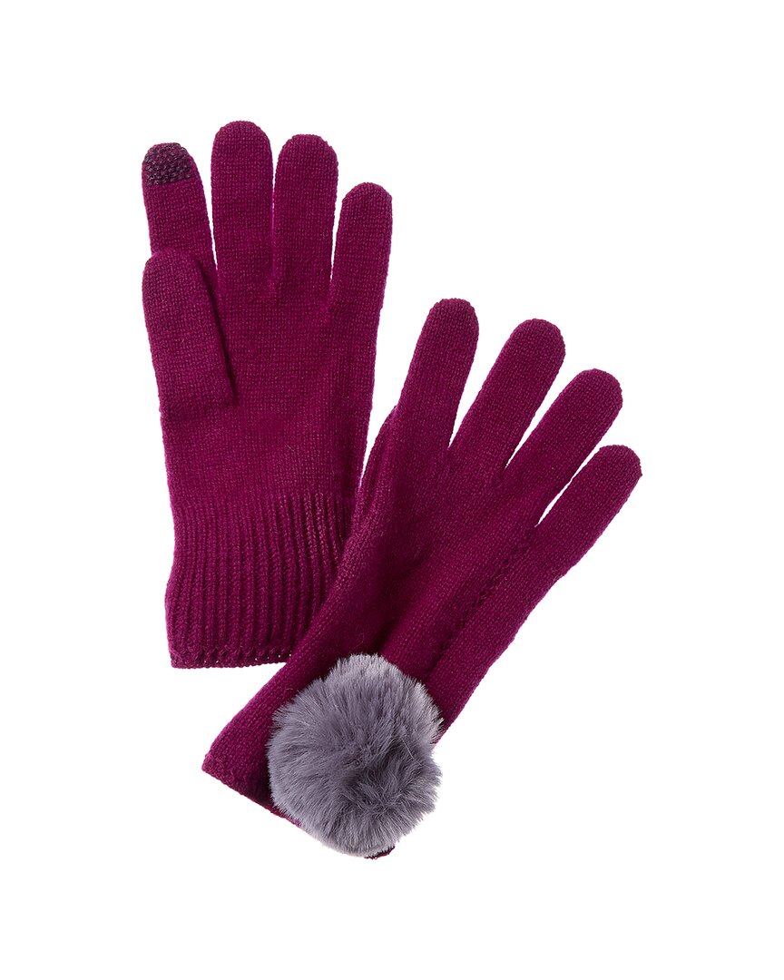 Hannah Rose Scallop Cashmere Gloves