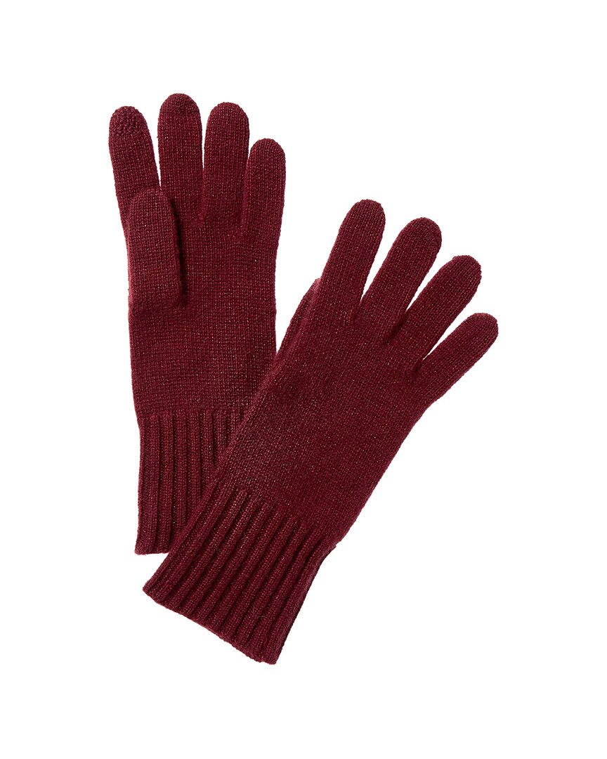 Hannah Rose Lurex Cashmere Gloves