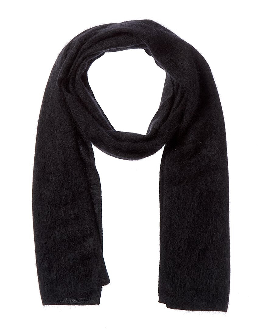 Amicale Cashmere Brushed Cashmere Hat & Scarf Set