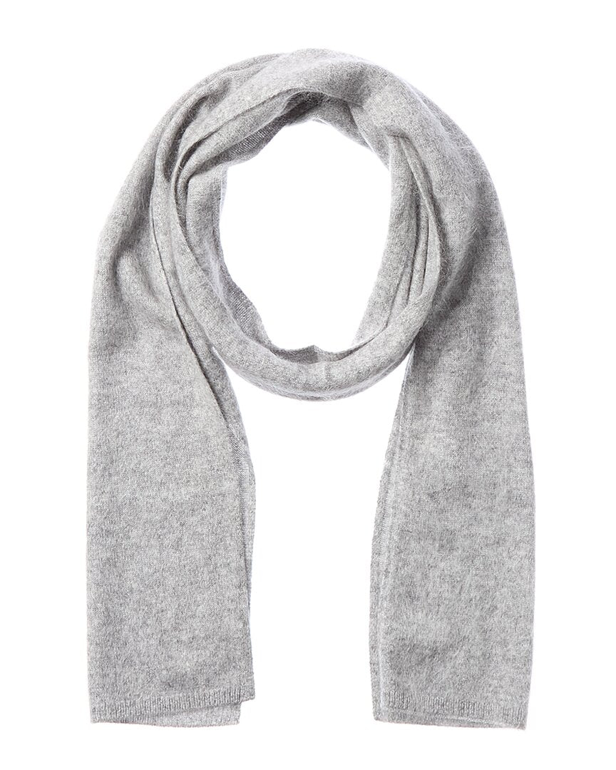 Amicale Cashmere Brushed Cashmere Hat & Scarf Set