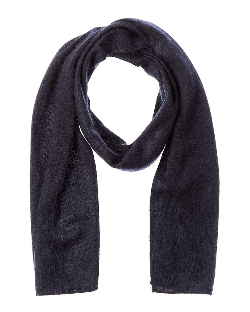 Amicale Cashmere Brushed Cashmere Hat & Scarf Set