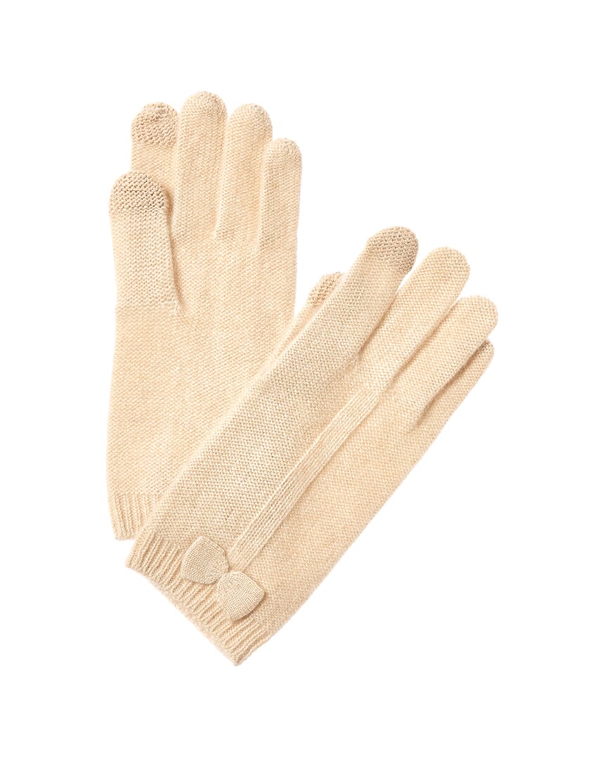 Phenix Bow Touch Tech Cashmere Gloves