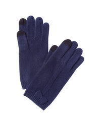Phenix Bow Touch Tech Cashmere Gloves