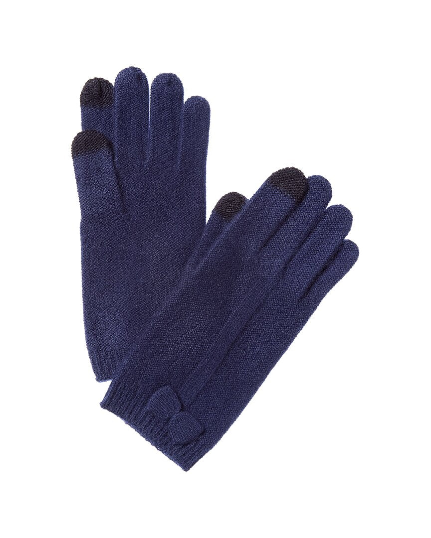 Phenix Bow Touch Tech Cashmere Gloves