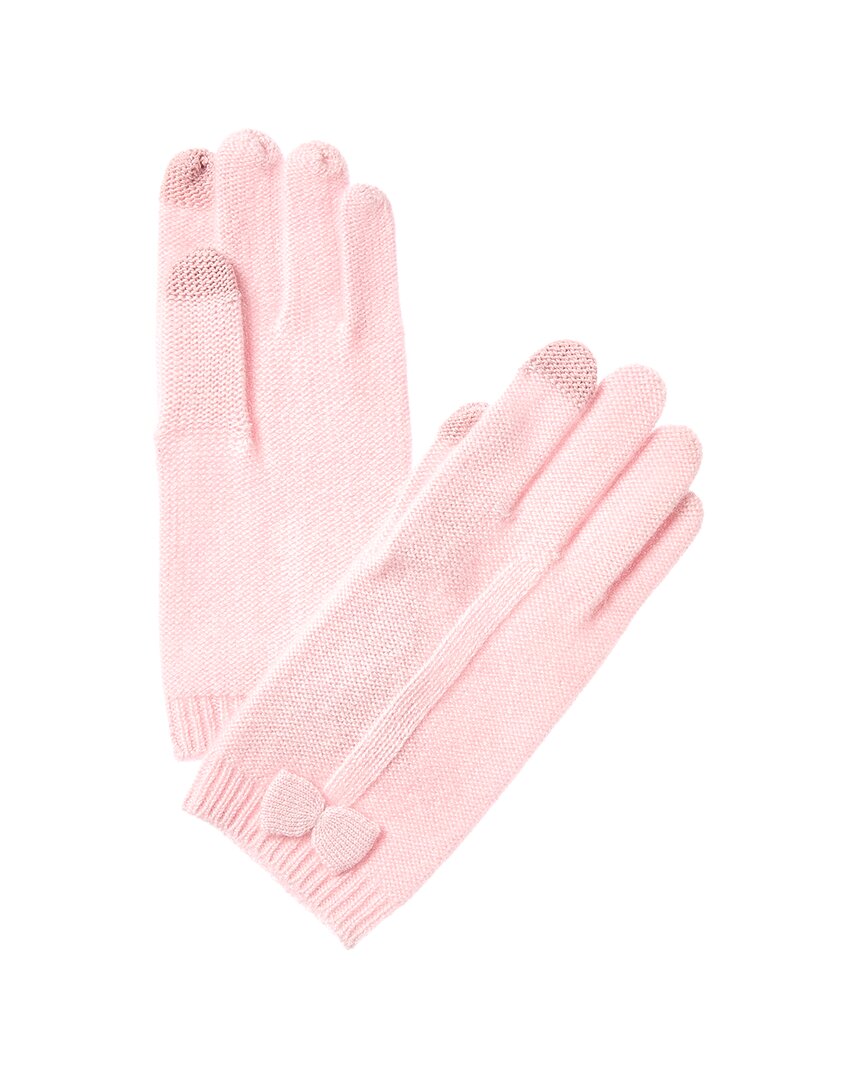 Phenix Bow Touch Tech Cashmere Gloves