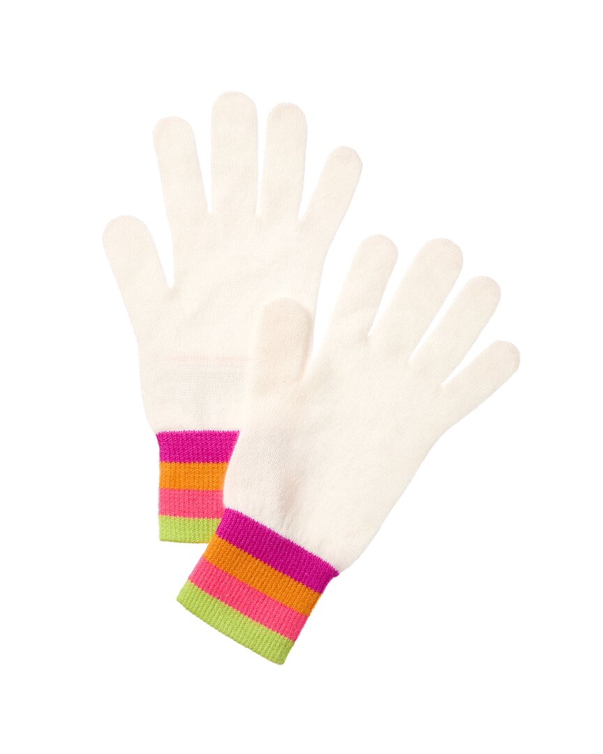 Brodie Cashmere Stripe Cashmere Gloves