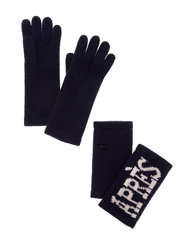 Hannah Rose Apres 3-In-1 Cashmere Gloves