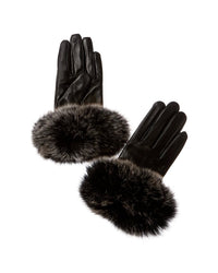 La Fiorentina Leather Gloves Multi One Size