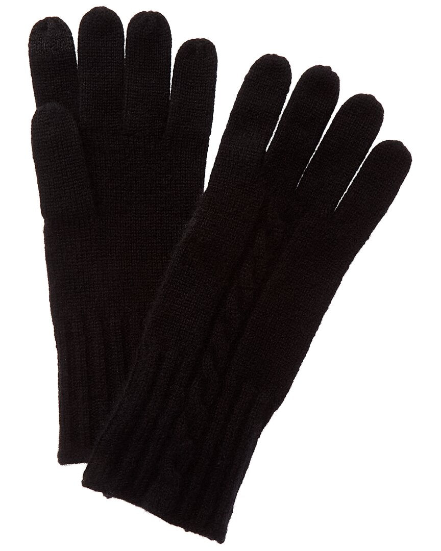 Sofia Cashmere Sofiacashmere Classic Cable Cashmere Gloves