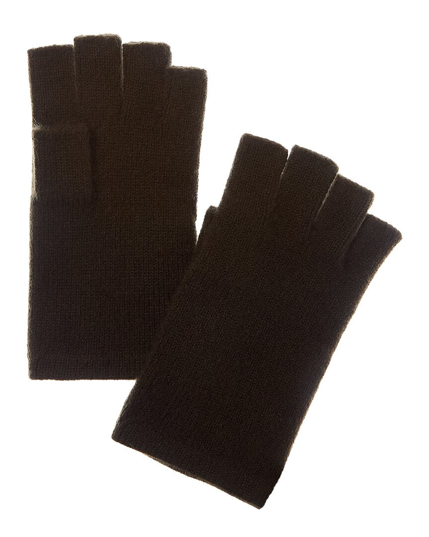 Sofia Cashmere Sofiacashmere Fingerless Cashmere Gloves