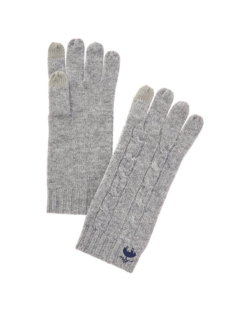 Brooks Brothers Wool & Cashmere-Blend Cable Gloves