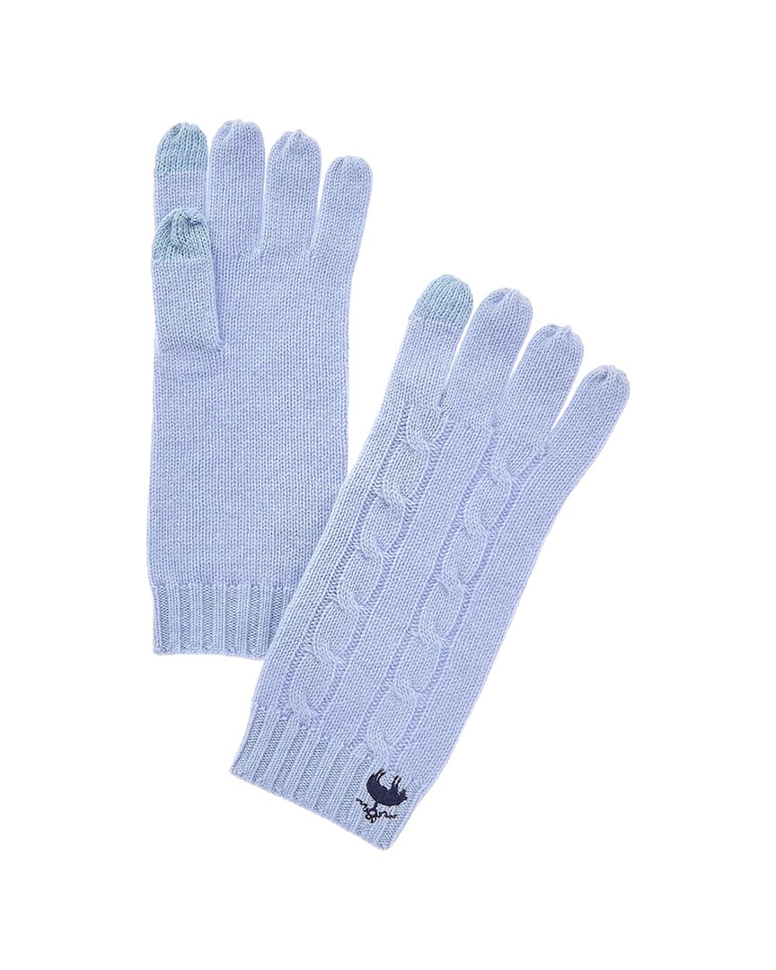 Brooks Brothers Wool & Cashmere-Blend Cable Gloves
