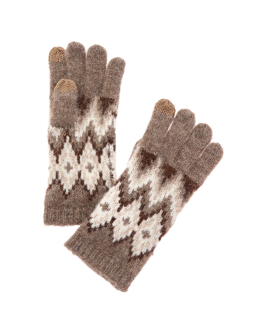 Brooks Brothers Cozy Fairisle Alpaca & Wool-Blend Gloves