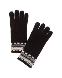 Brooks Brothers Bubble Stitch Wool & Cashmere-Blend Gloves