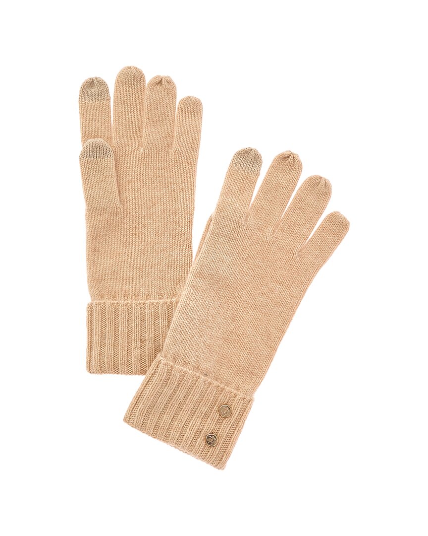 Brooks Brothers Wool & Cashmere-Blend Button Cuff Gloves