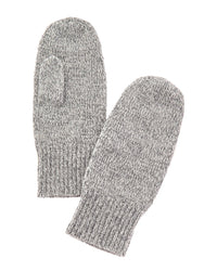 Amicale Cashmere Jersey Marl Cashmere Mittens