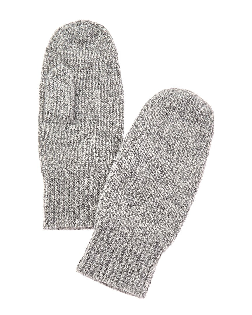 Amicale Cashmere Jersey Marl Cashmere Mittens