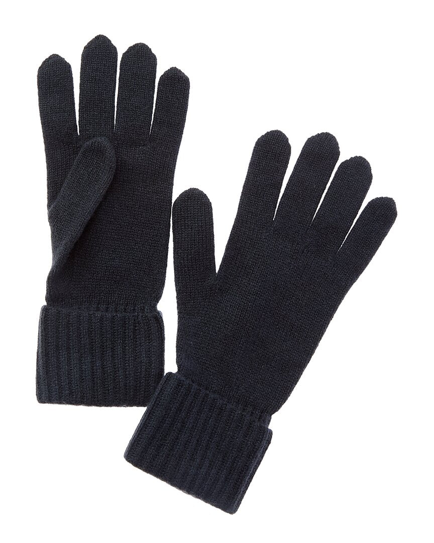 N.Peal Ribbed Cashmere Gloves