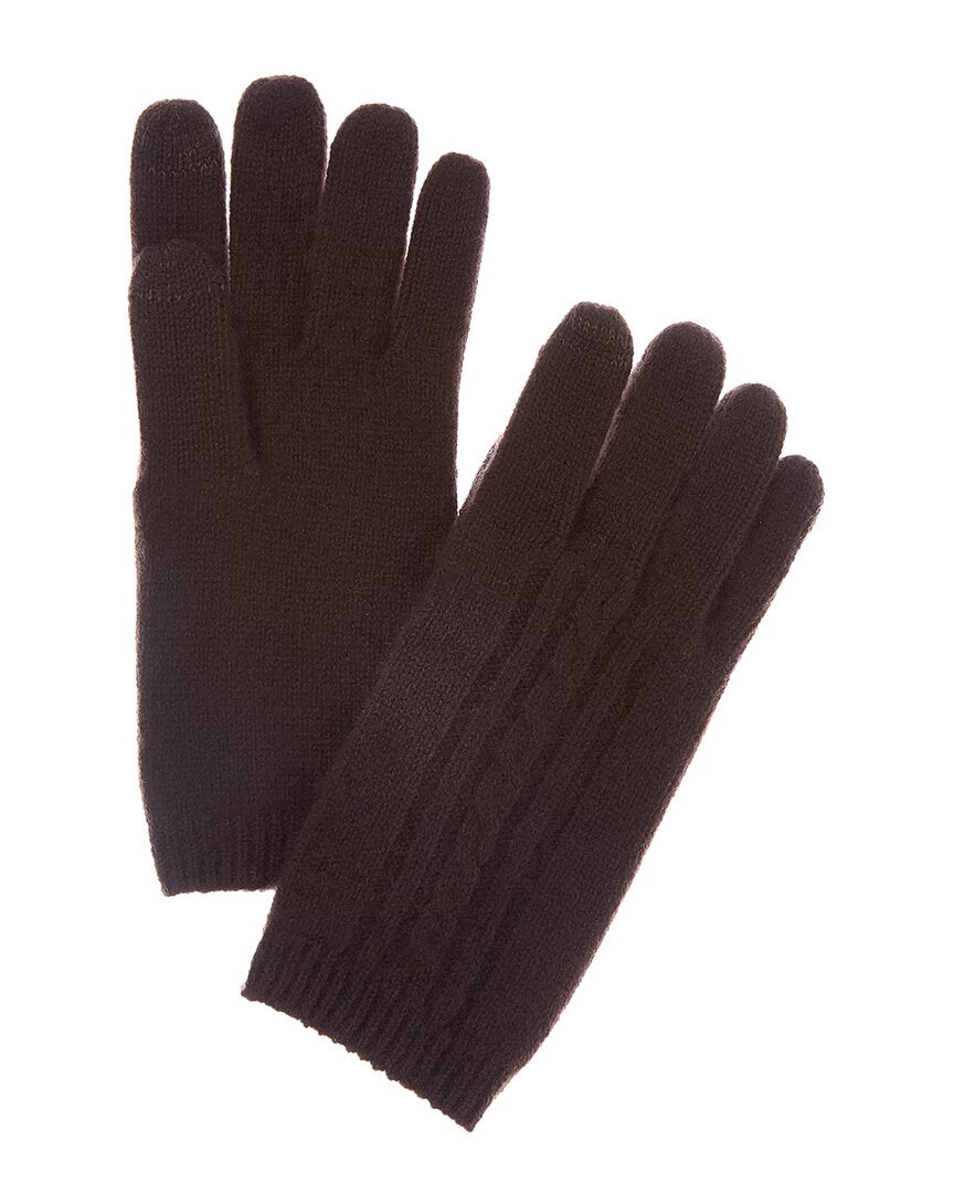 Phenix Placed Cable Cashmere Touch Tech Gloves