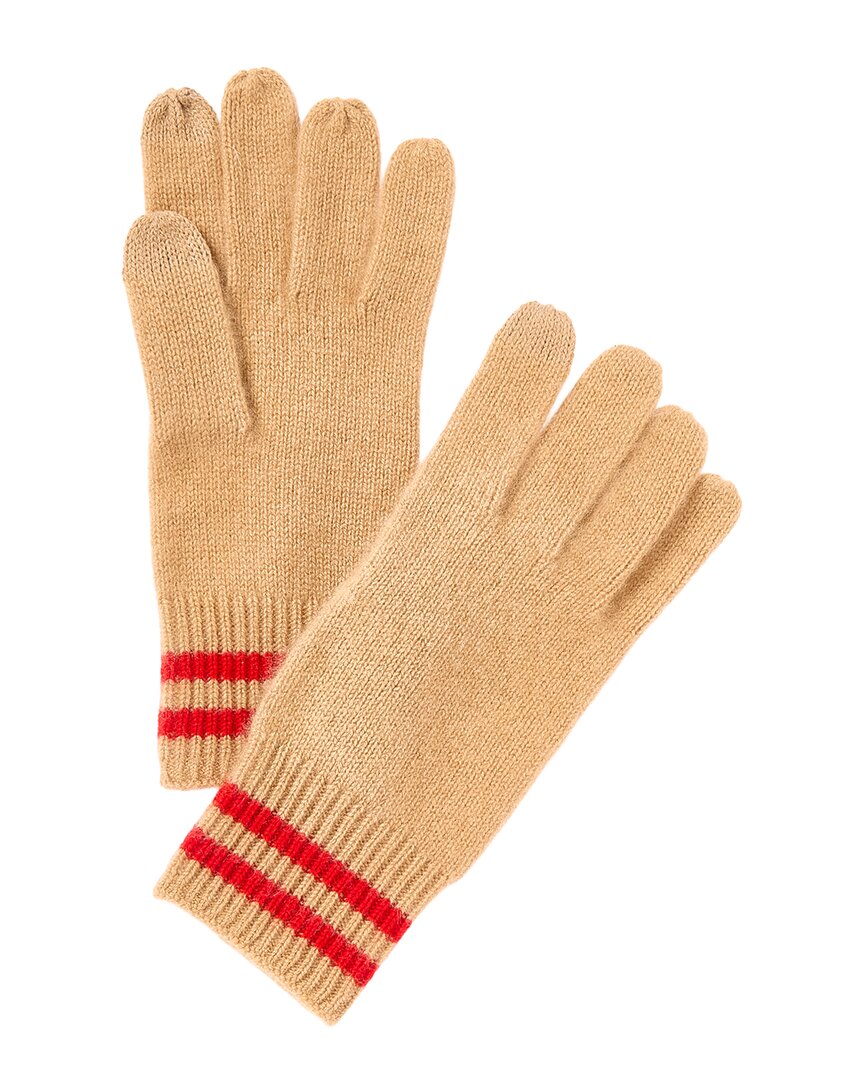 Phenix Double Stripe Cuff Cashmere Touch Tech Gloves