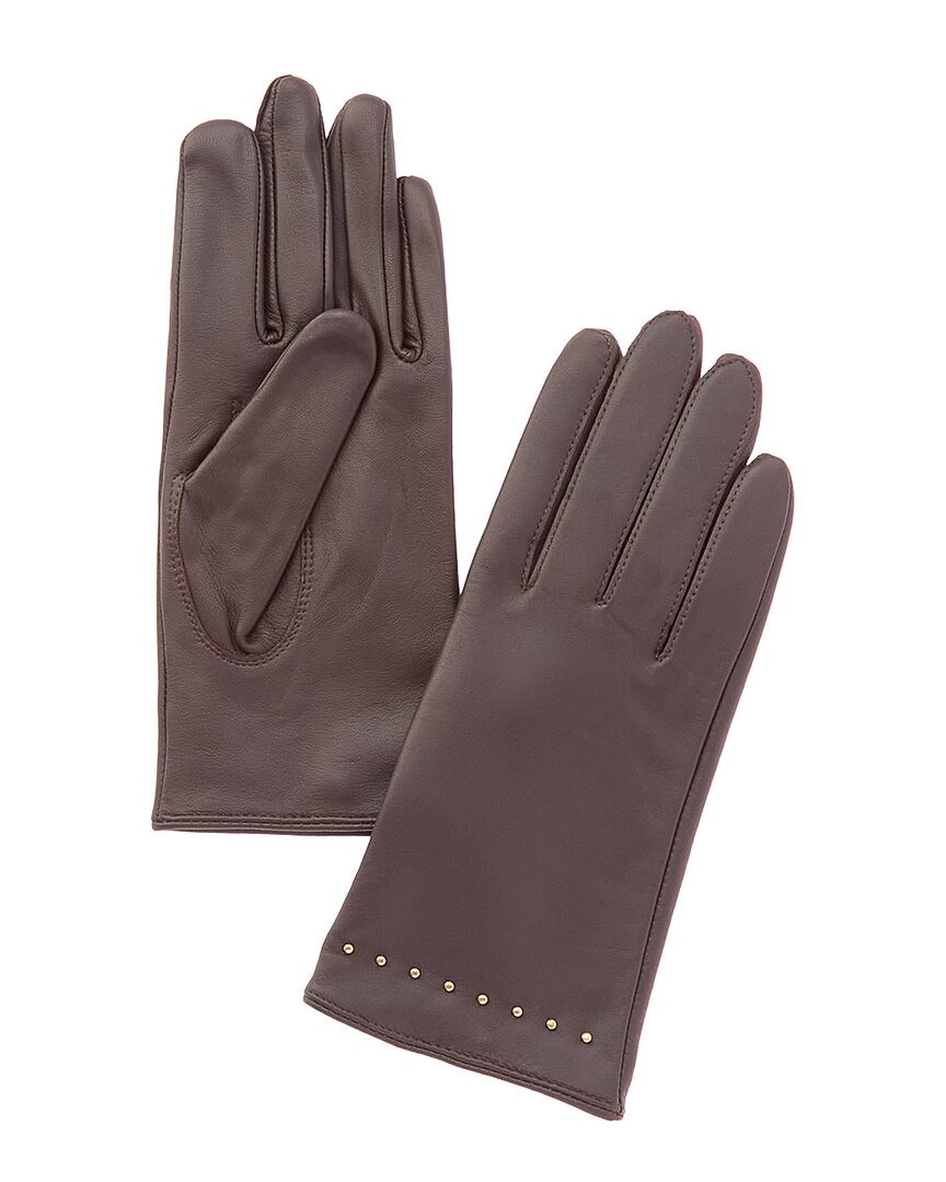 Phenix Cashmere-Lined Leather Gloves