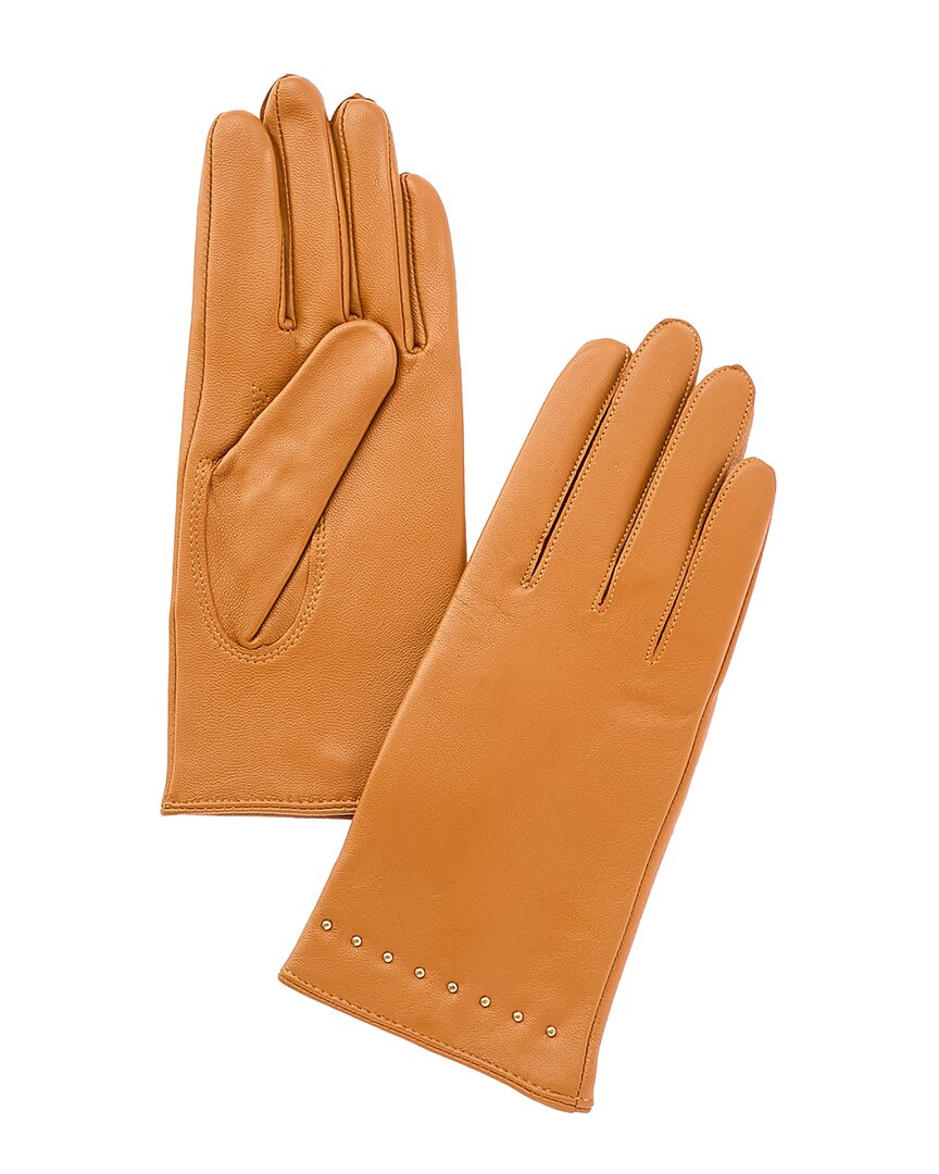 Phenix Cashmere-Lined Leather Gloves