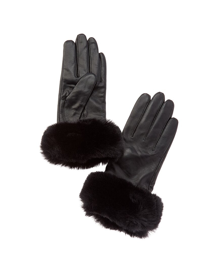 Phenix Cashmere-Lined Leather Gloves