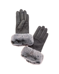 Phenix Cashmere-Lined Leather Gloves