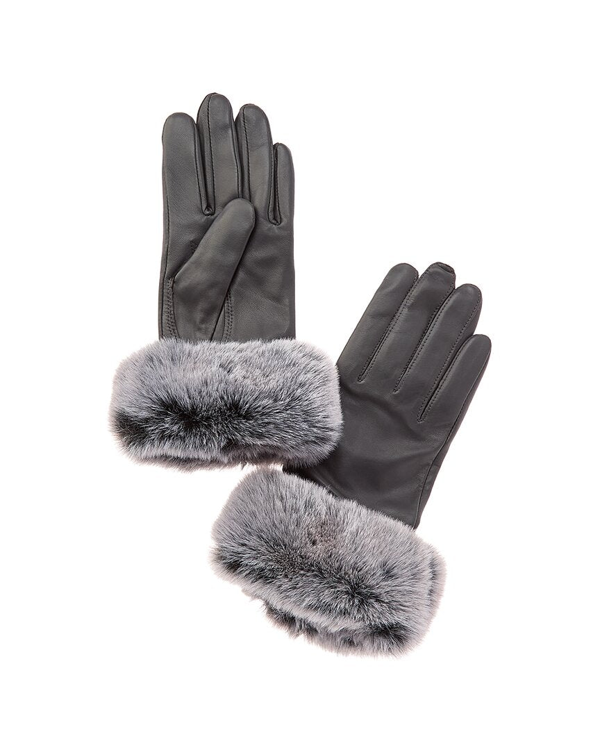 Phenix Cashmere-Lined Leather Gloves