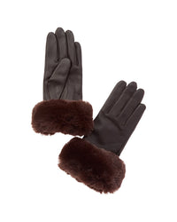 Phenix Cashmere-Lined Leather Gloves