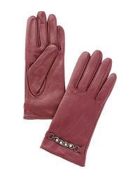 Phenix Cashmere-Lined Leather Gloves