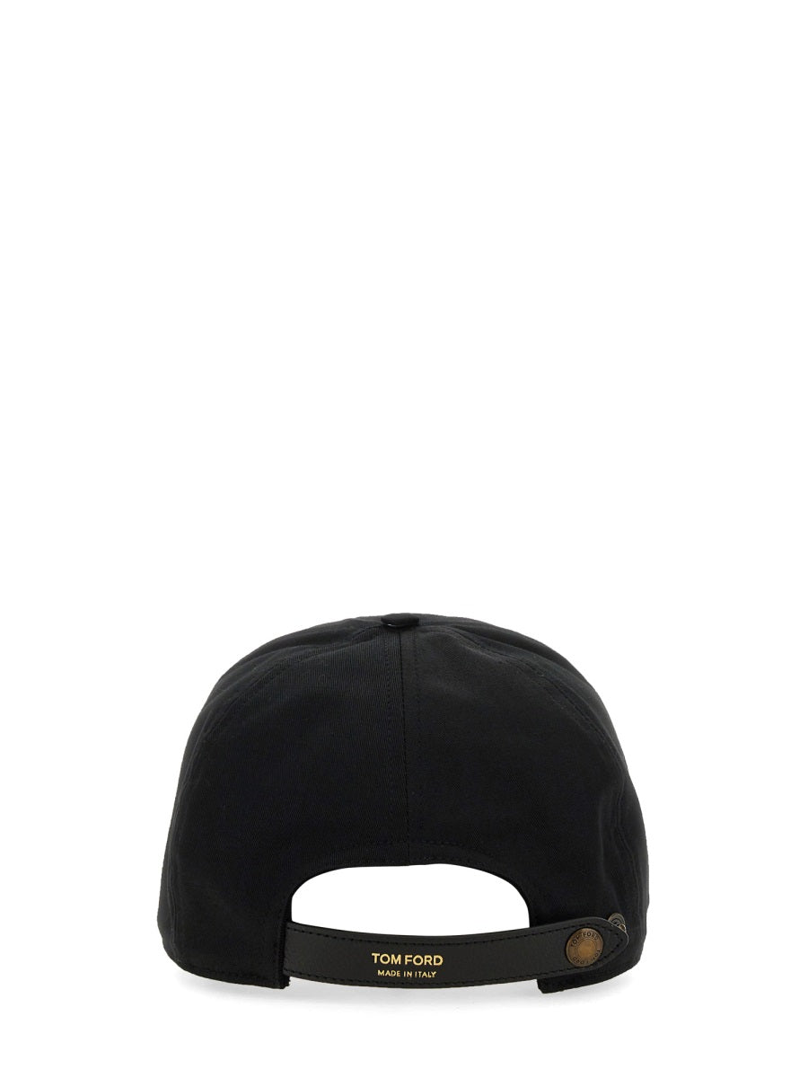 Tom Ford Men Baseball Hat With Logo