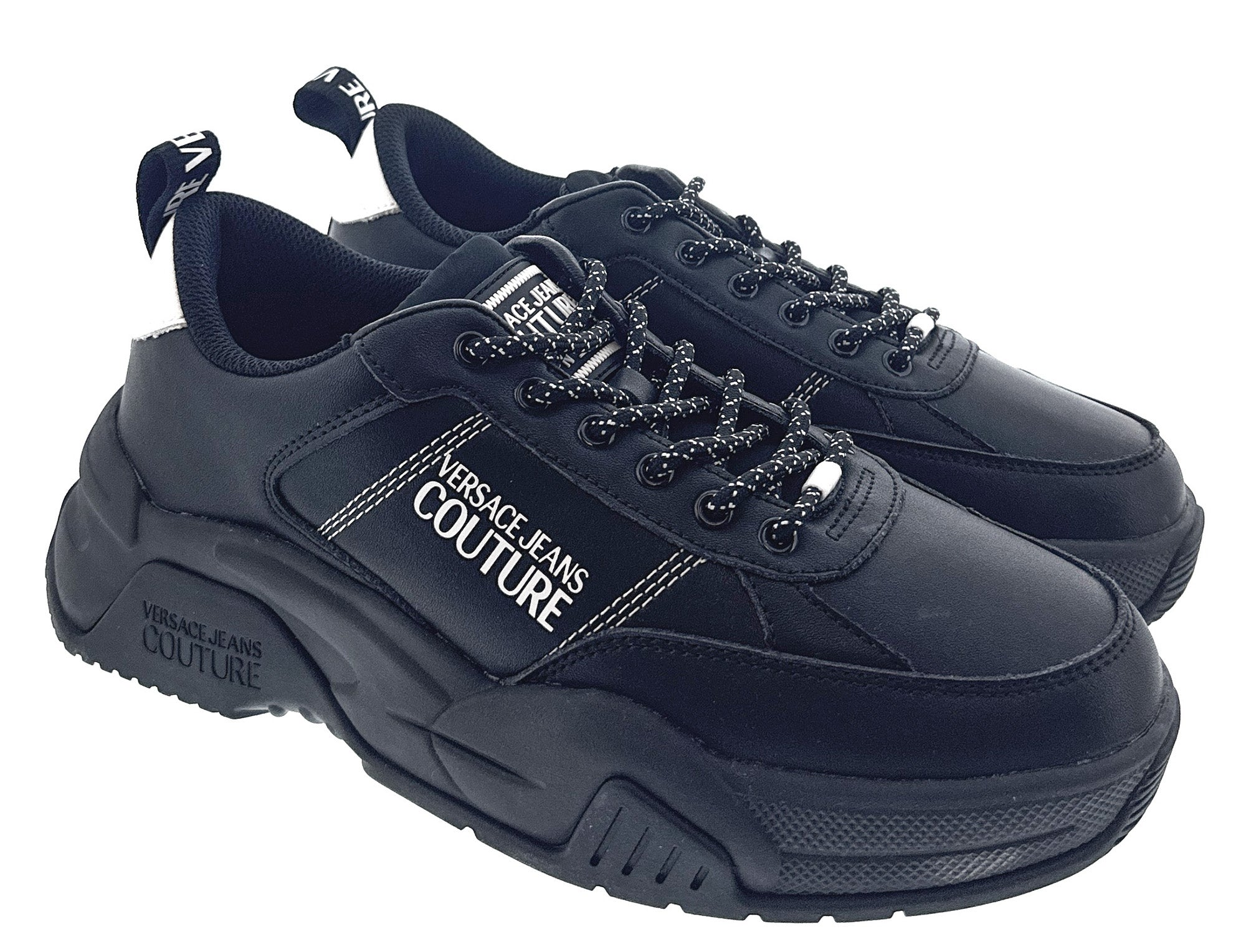 Versace Jeans Couture Chunky Minimalist Signature Mens Sneakers