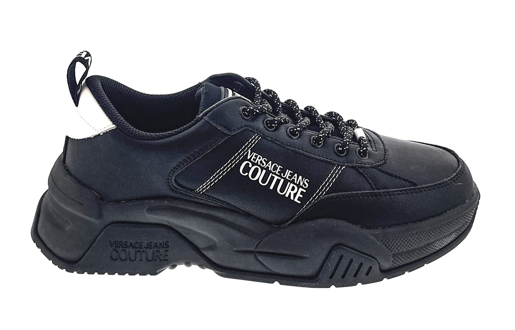 Versace Jeans Couture Chunky Minimalist Signature Mens Sneakers
