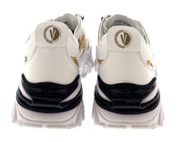 Versace Jeans Couture Chunky Baroque Panel White Gold Mens Sneakers