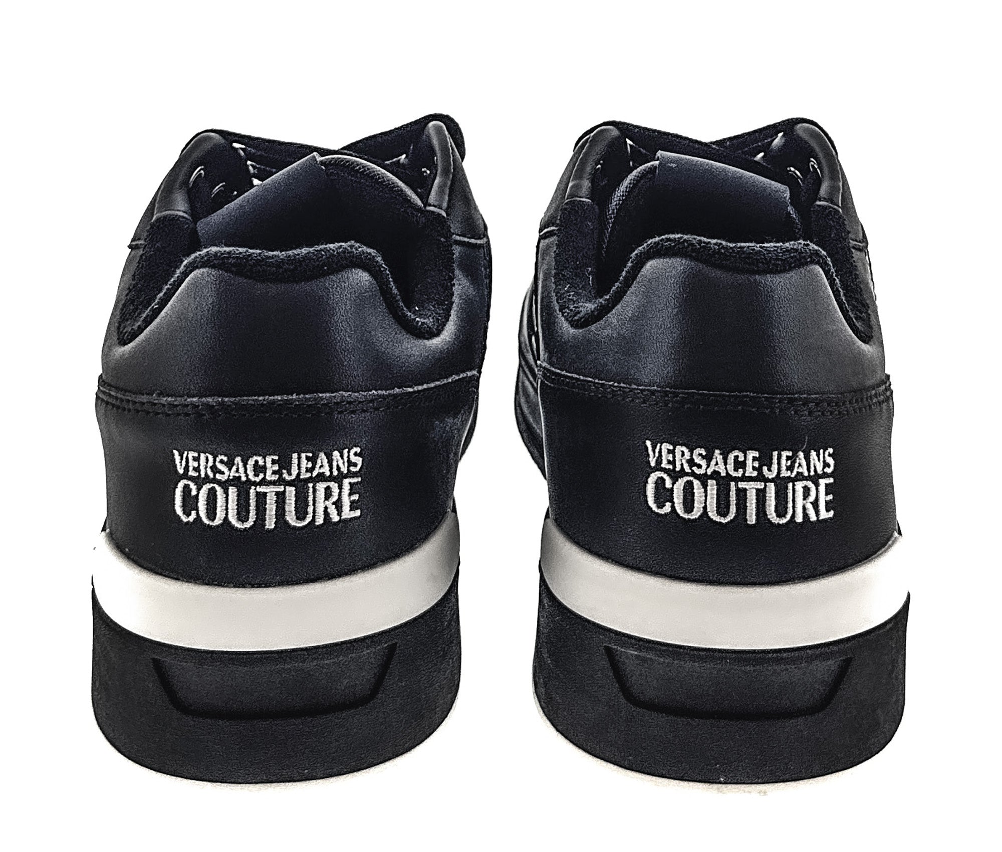 Versace Jeans Couture Black Modern Low Top Mens Sneaker