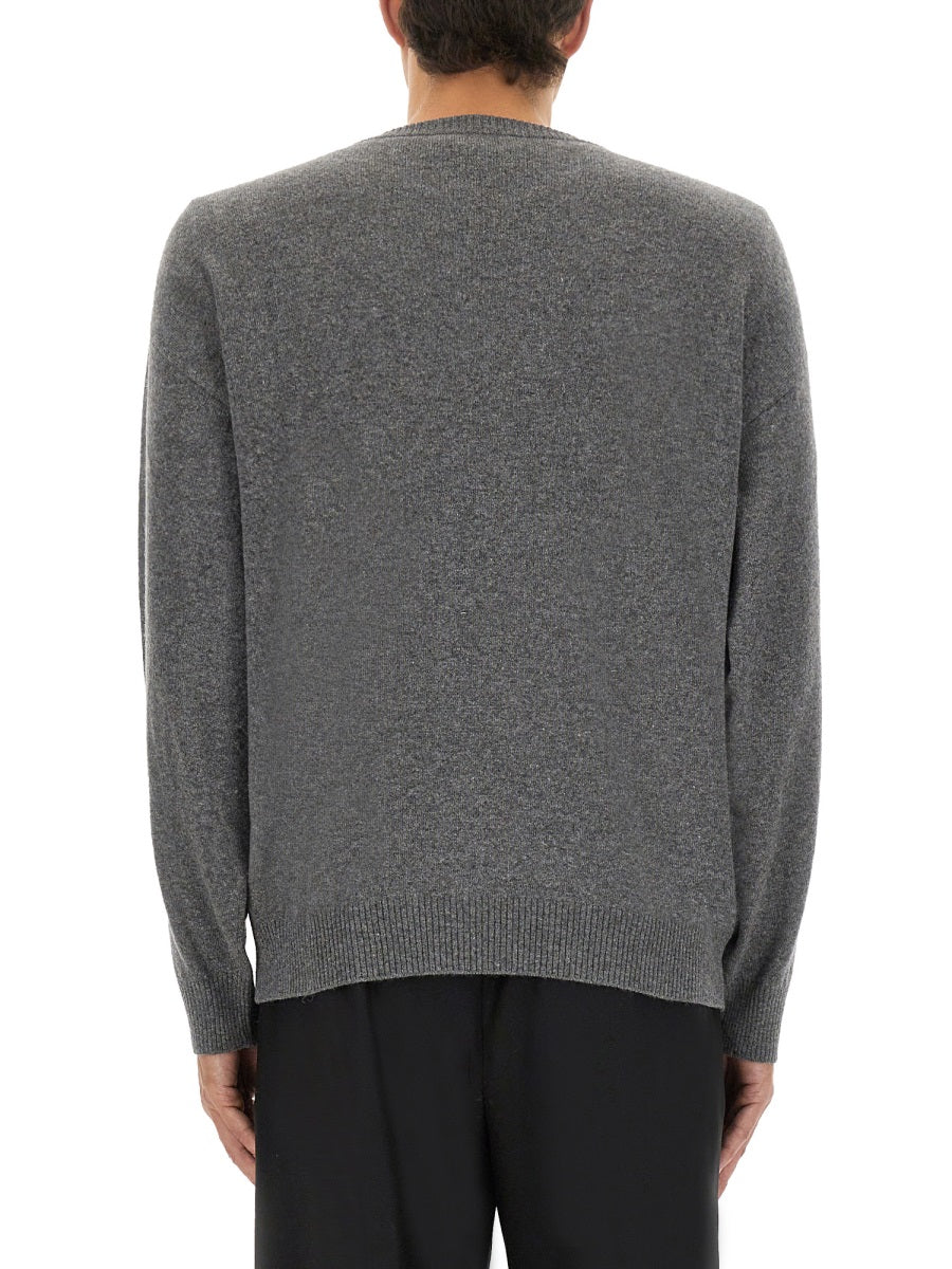 Moschino Men Wool And Cashmere Pullover