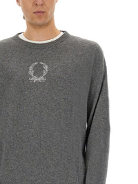 Moschino Men Wool And Cashmere Pullover