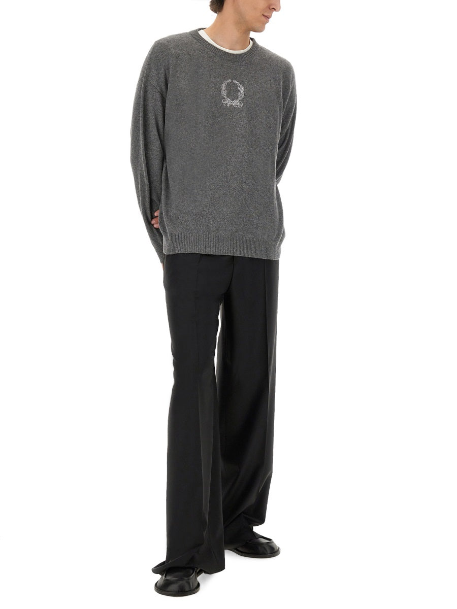 Moschino Men Wool And Cashmere Pullover