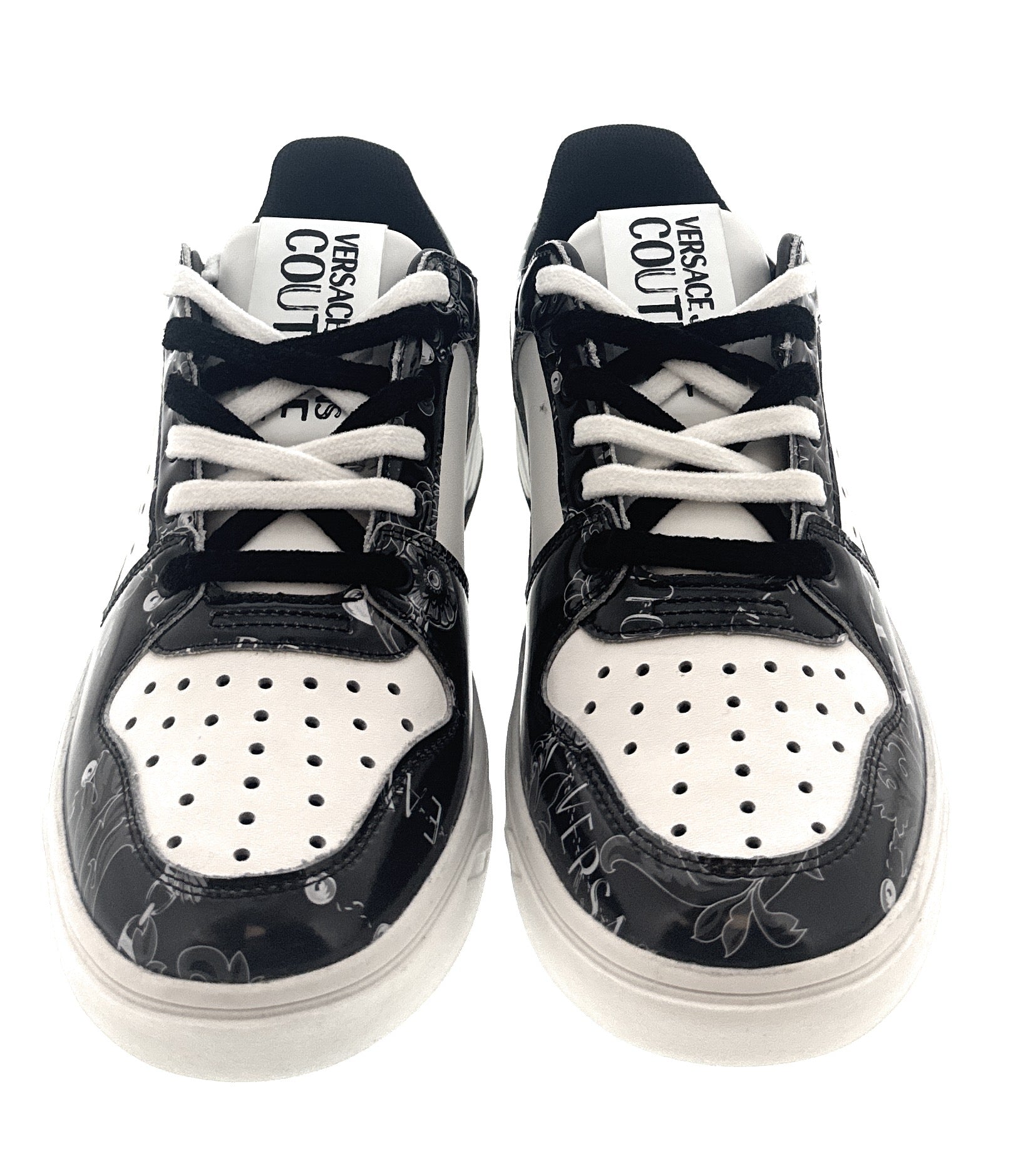 Versace Jeans Couture White Signature Classic Mens Sneakers