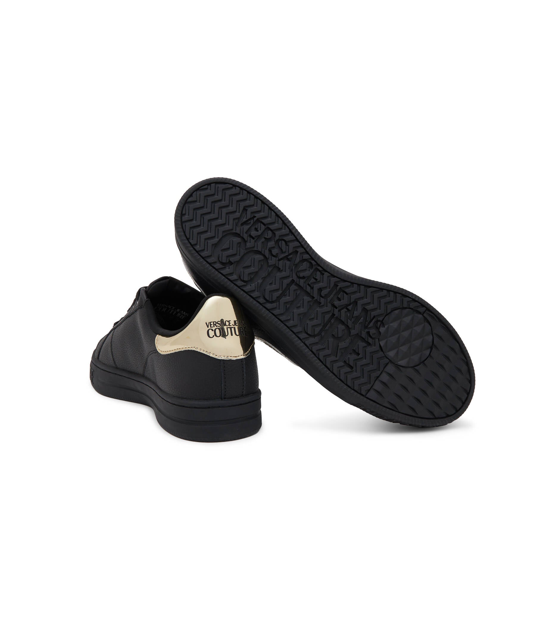 Versace Jeans Couture Men’s White Low-Top Logo Sneakers