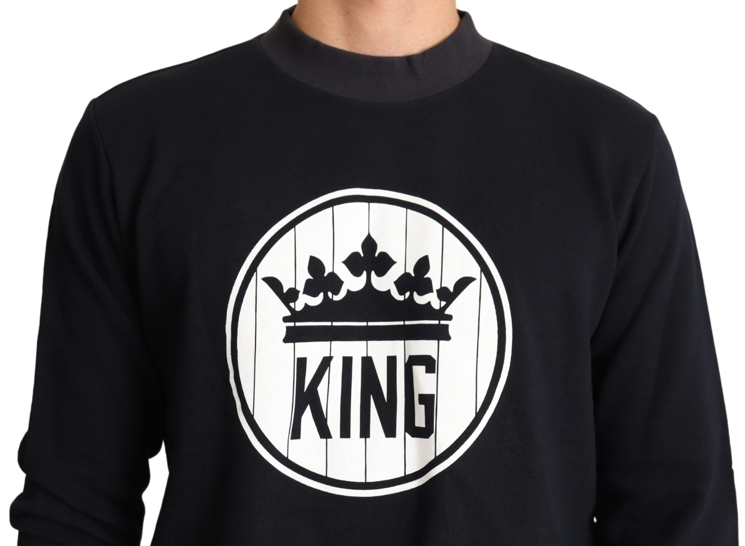 Dolce & Gabbana King Sweatshirt Black