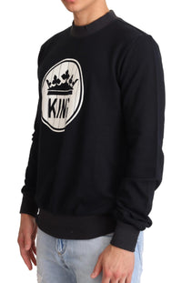Dolce & Gabbana King Sweatshirt Black