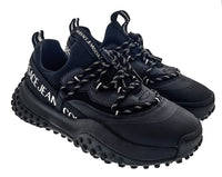Versace Jeans Couture Men’s Black Signature Low-Top Sneakers