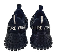 Versace Jeans Couture Men’s Black Signature Low-Top Sneakers