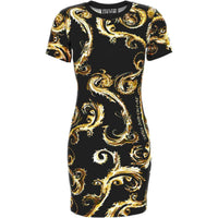 versace dress black and gold Margot Maxi Dress - Black